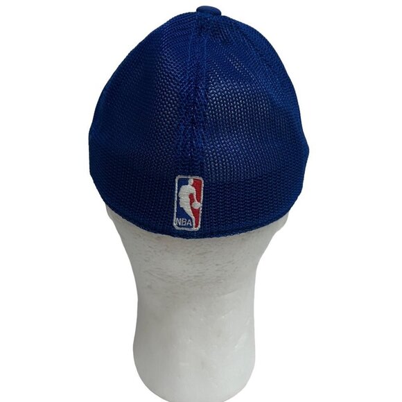 NBA Detroit Pistons Adidas Colorblock Trucker Mesh Snapback Hat Cap - Picture 5 of 10